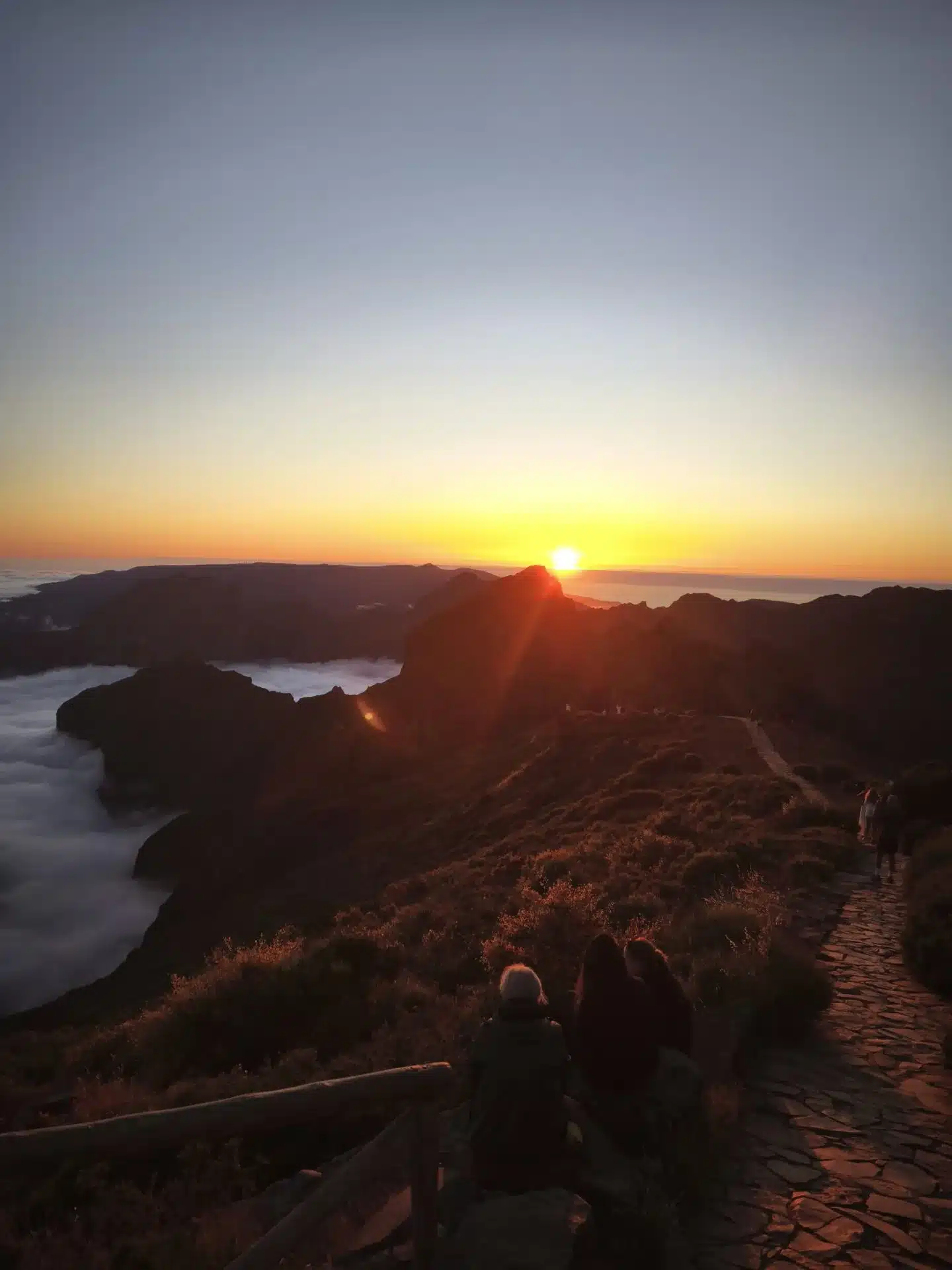 sunset - hiking transfers