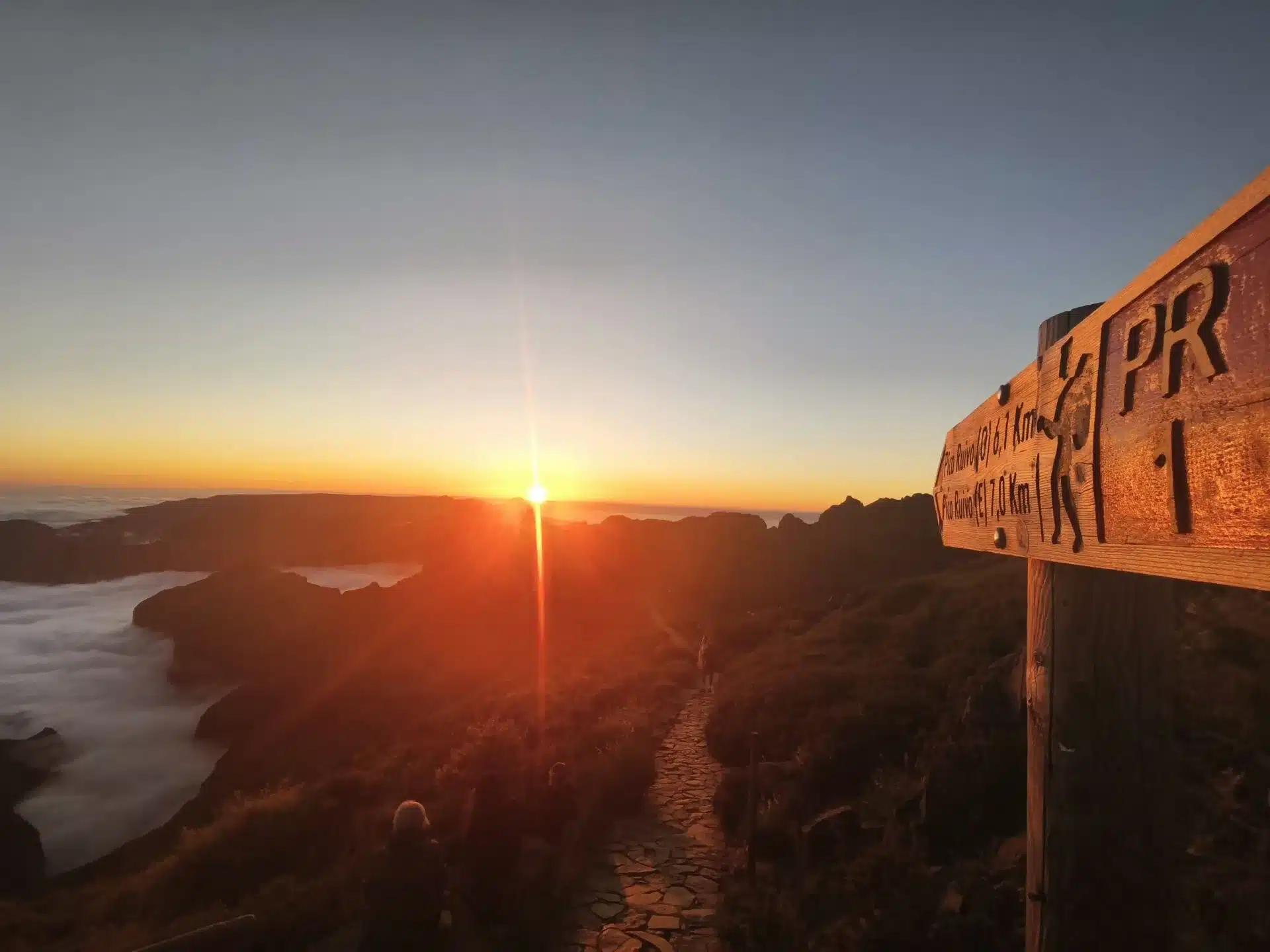 sunset - hiking transfers
