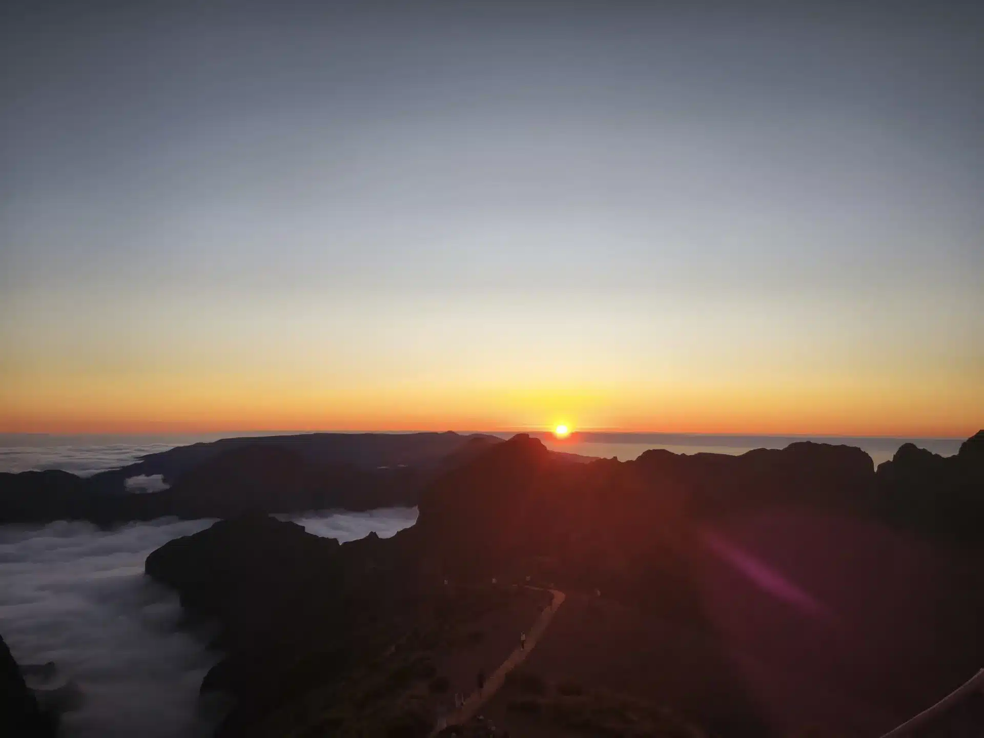 sunset - hiking transfers